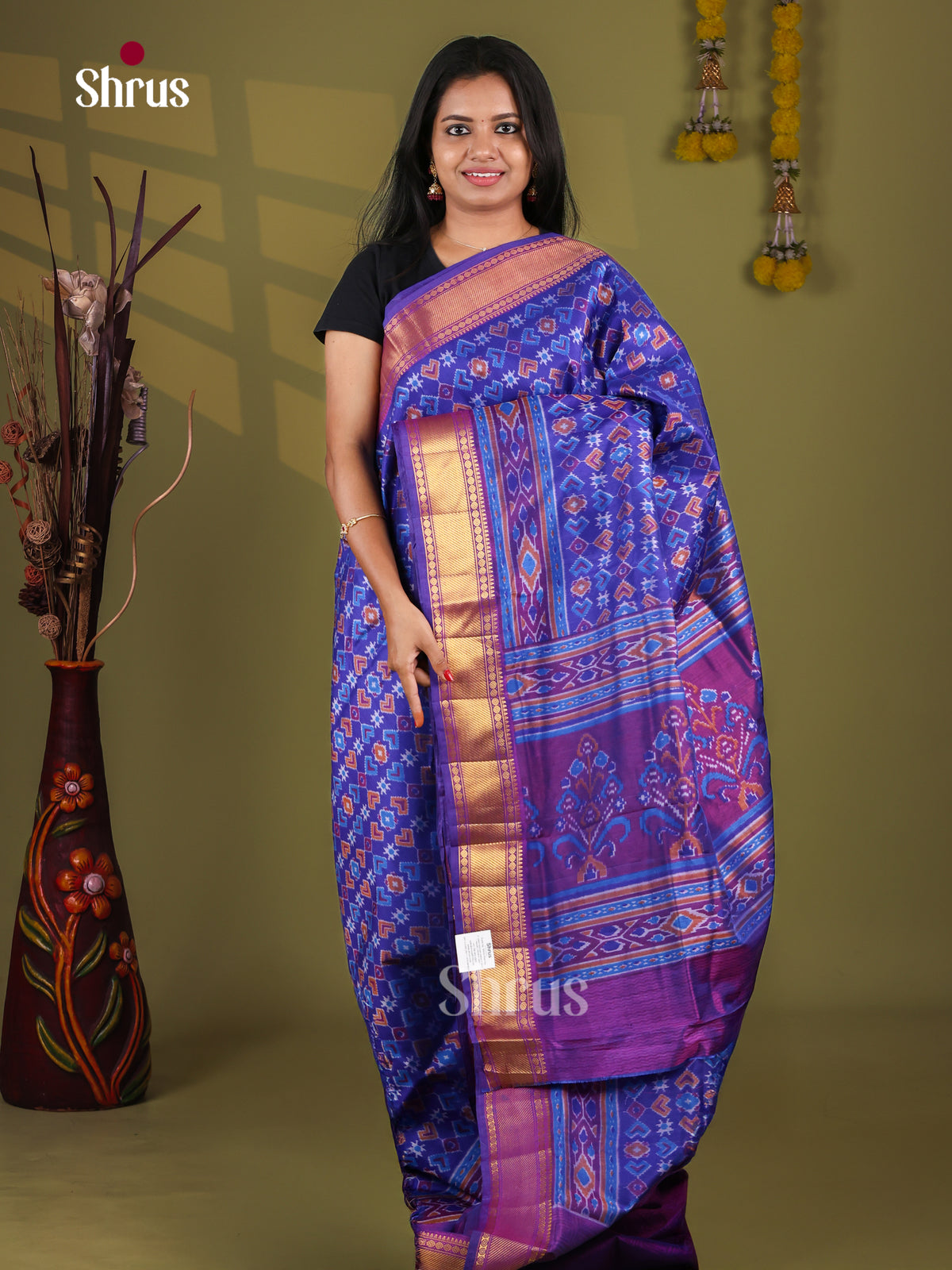 Semi Patola Saree - EJ09341