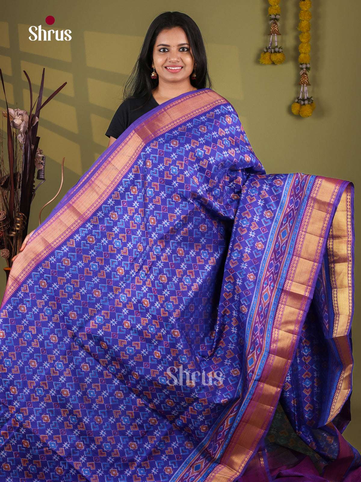 Semi Patola Saree - EJ09341