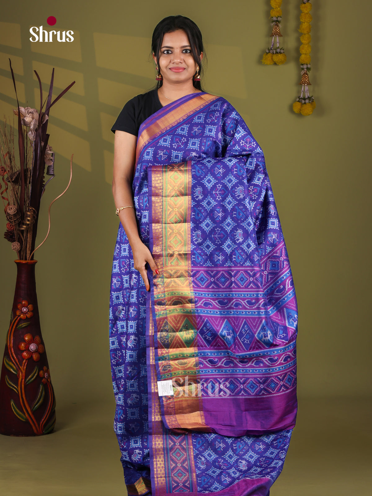 Semi Patola Saree - EJ09342