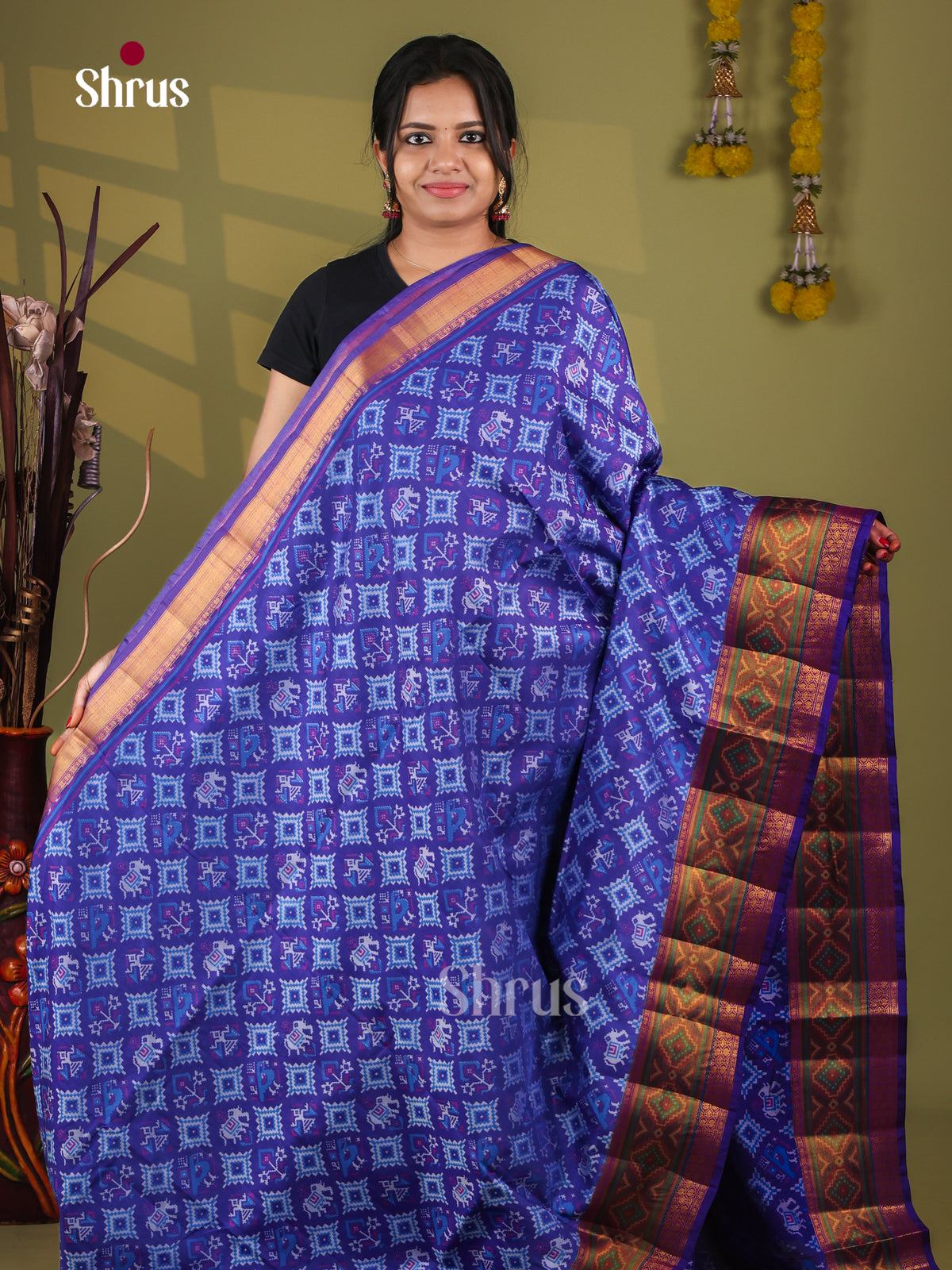 Semi Patola Saree - EJ09342