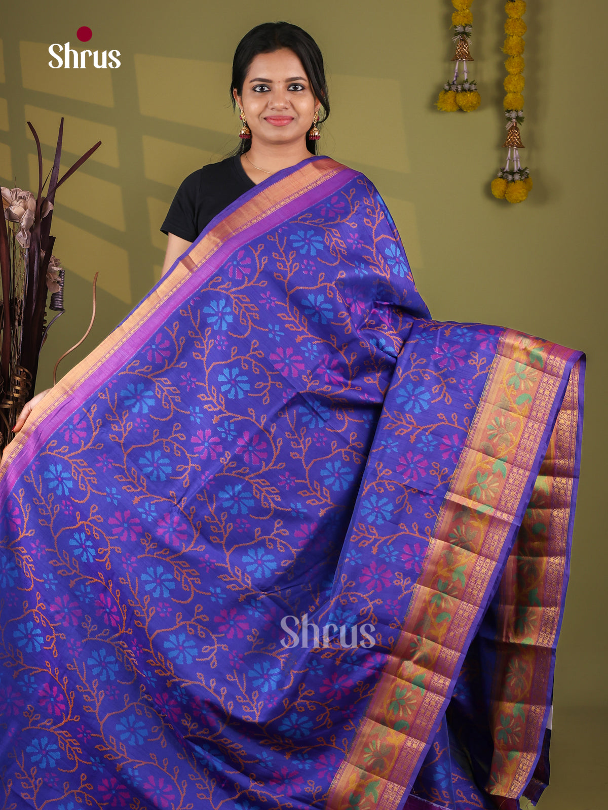 Semi Patola Saree - EJ09343