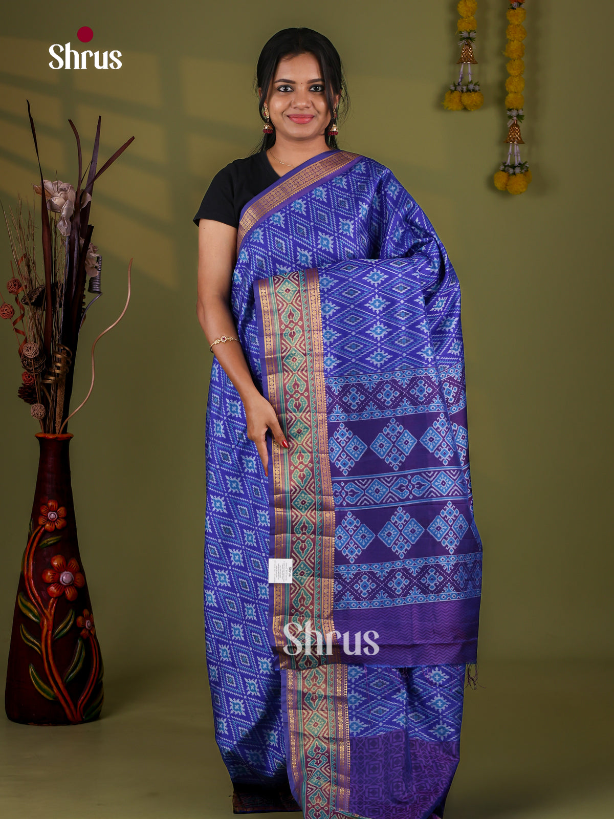 Semi Patola Saree - EJ09346