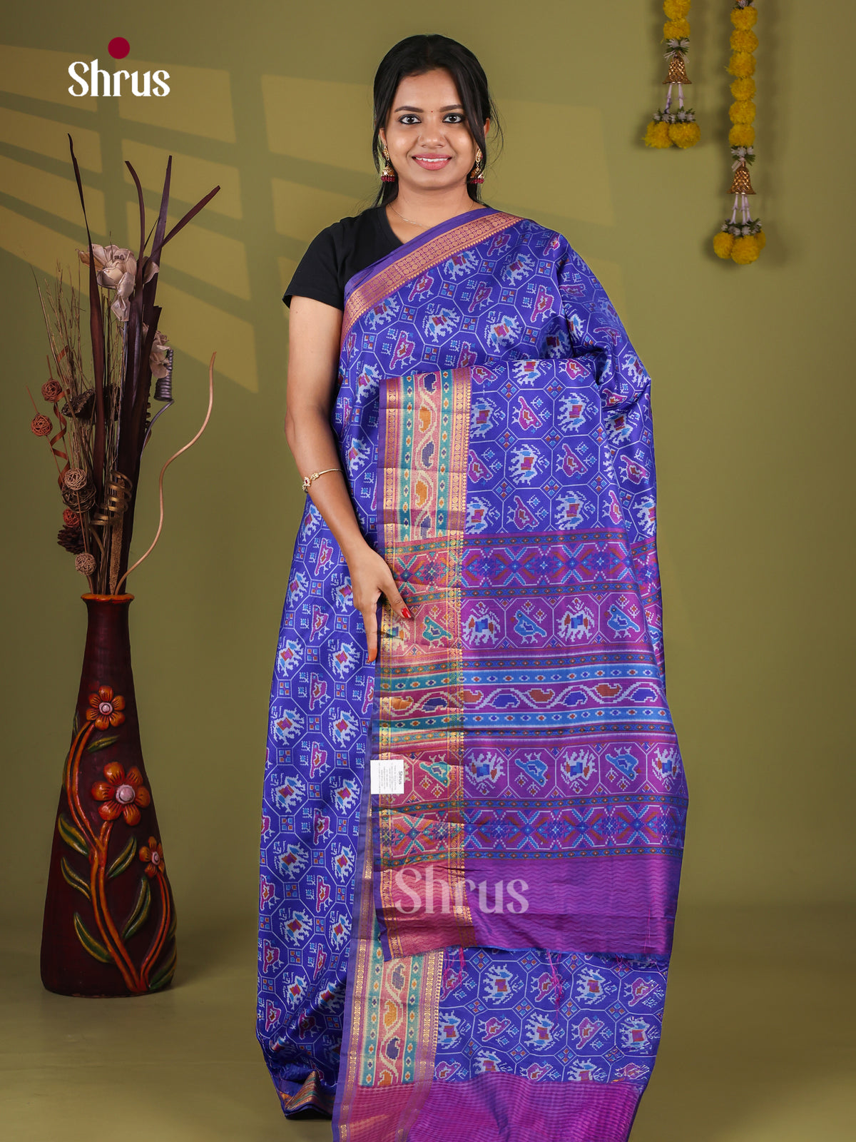 Semi Patola Saree - EJ09349