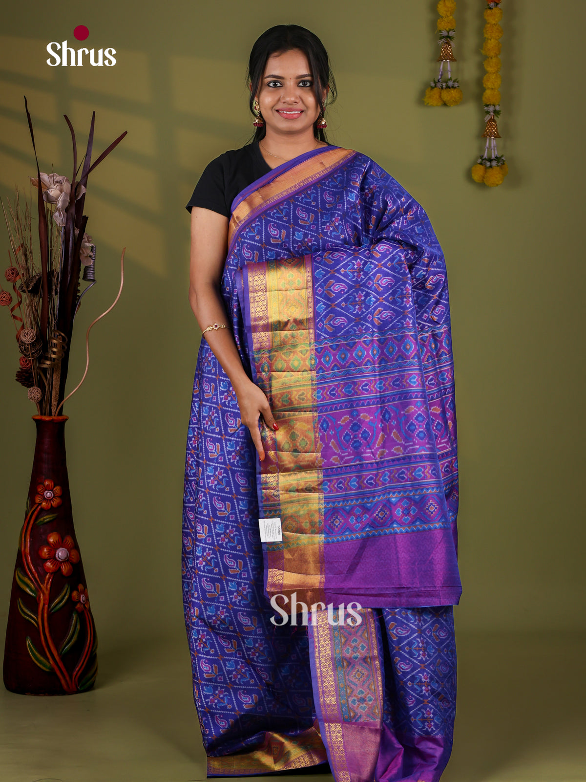 Semi Patola Saree - EJ09350
