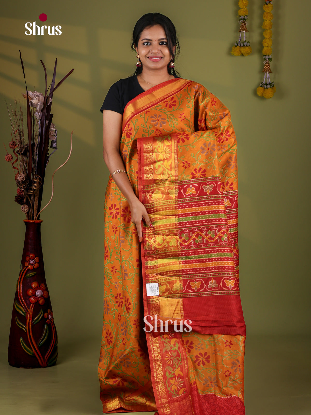 Semi Patola Saree - EJ09362