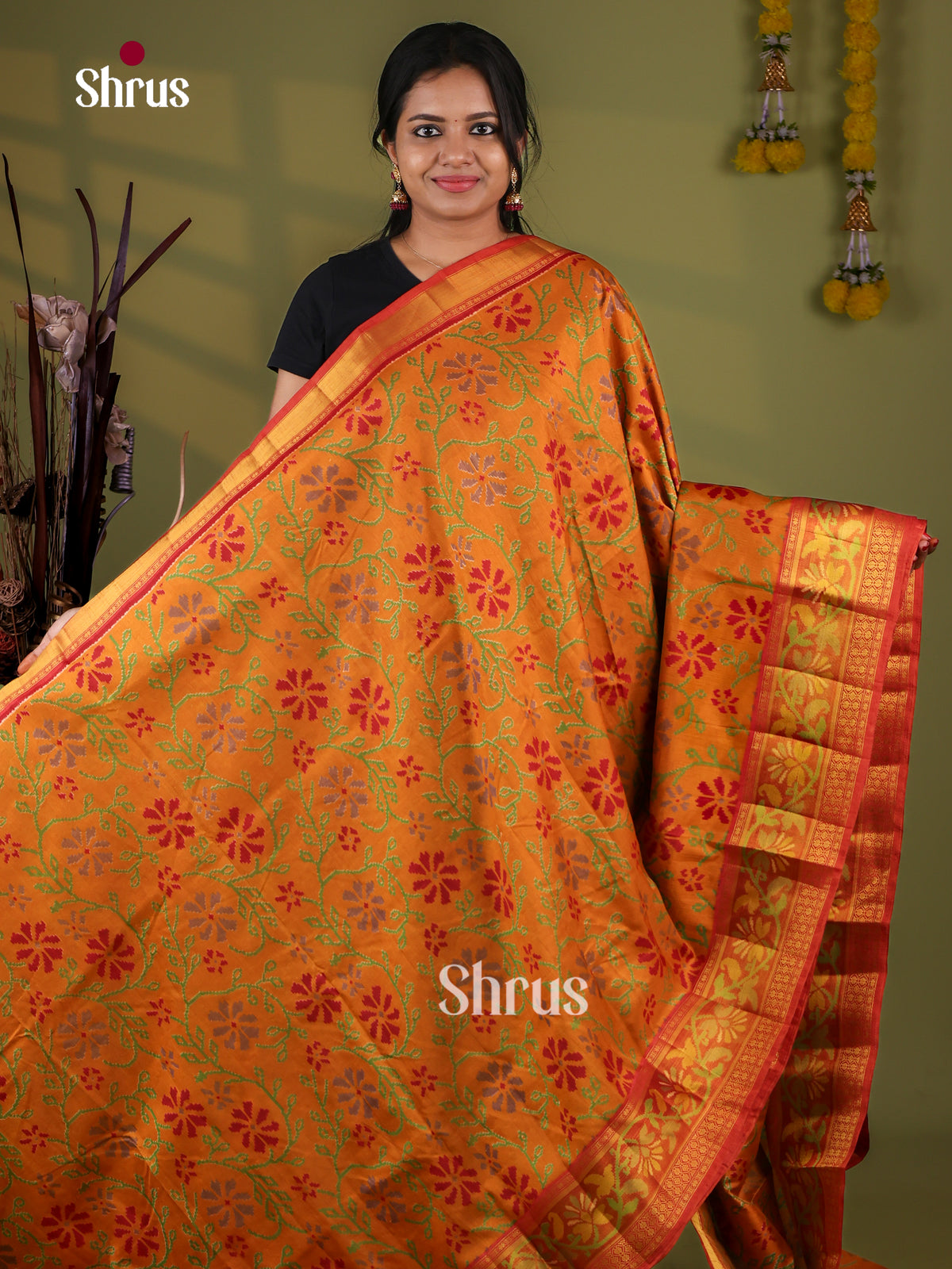 Semi Patola Saree - EJ09362
