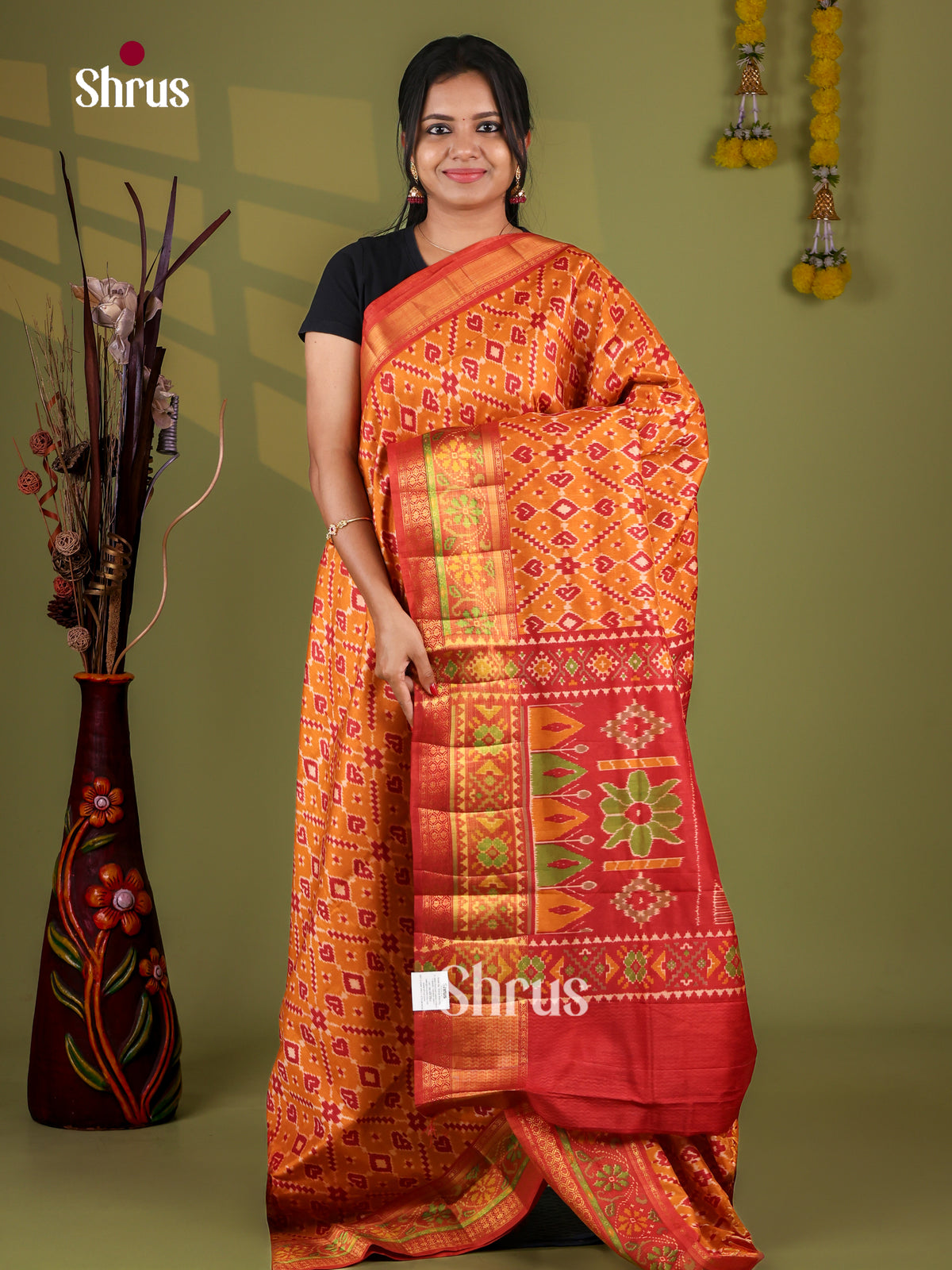 Semi Patola Saree - EJ09365