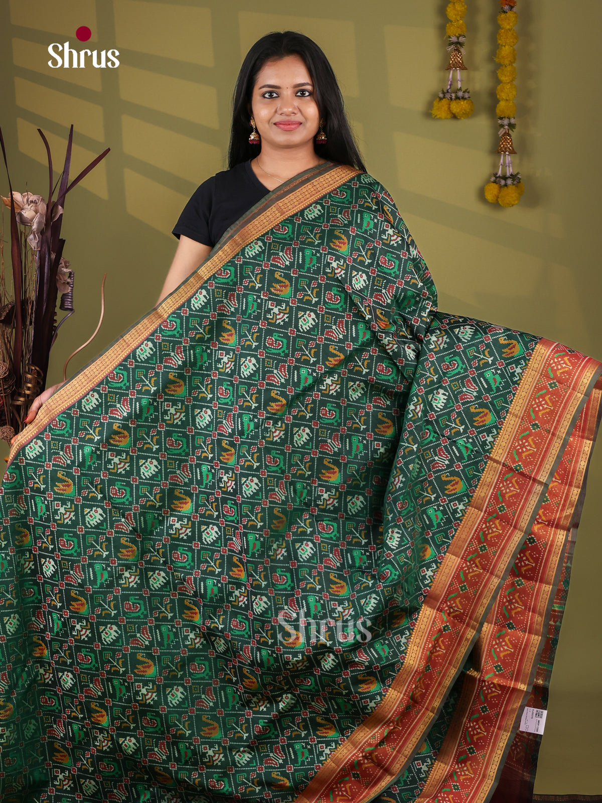 Semi Patola Saree - EJ09379