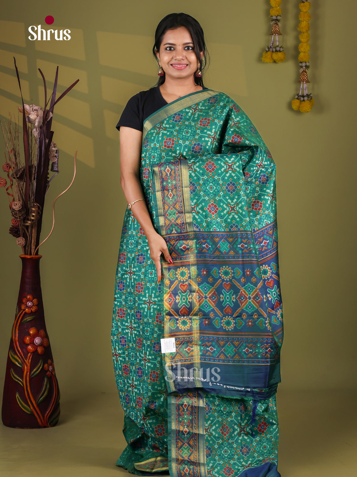 Semi Patola Saree - EJ09380