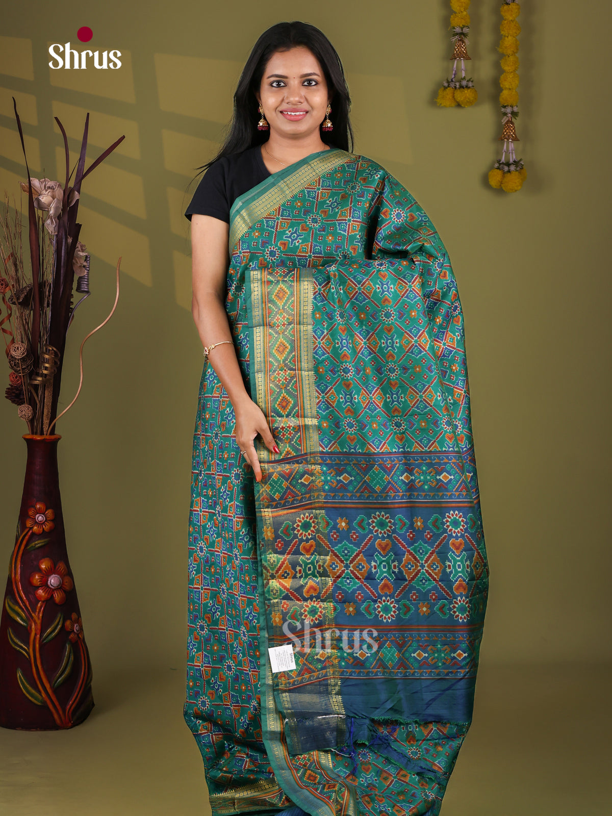 Semi Patola Saree - EJ09381