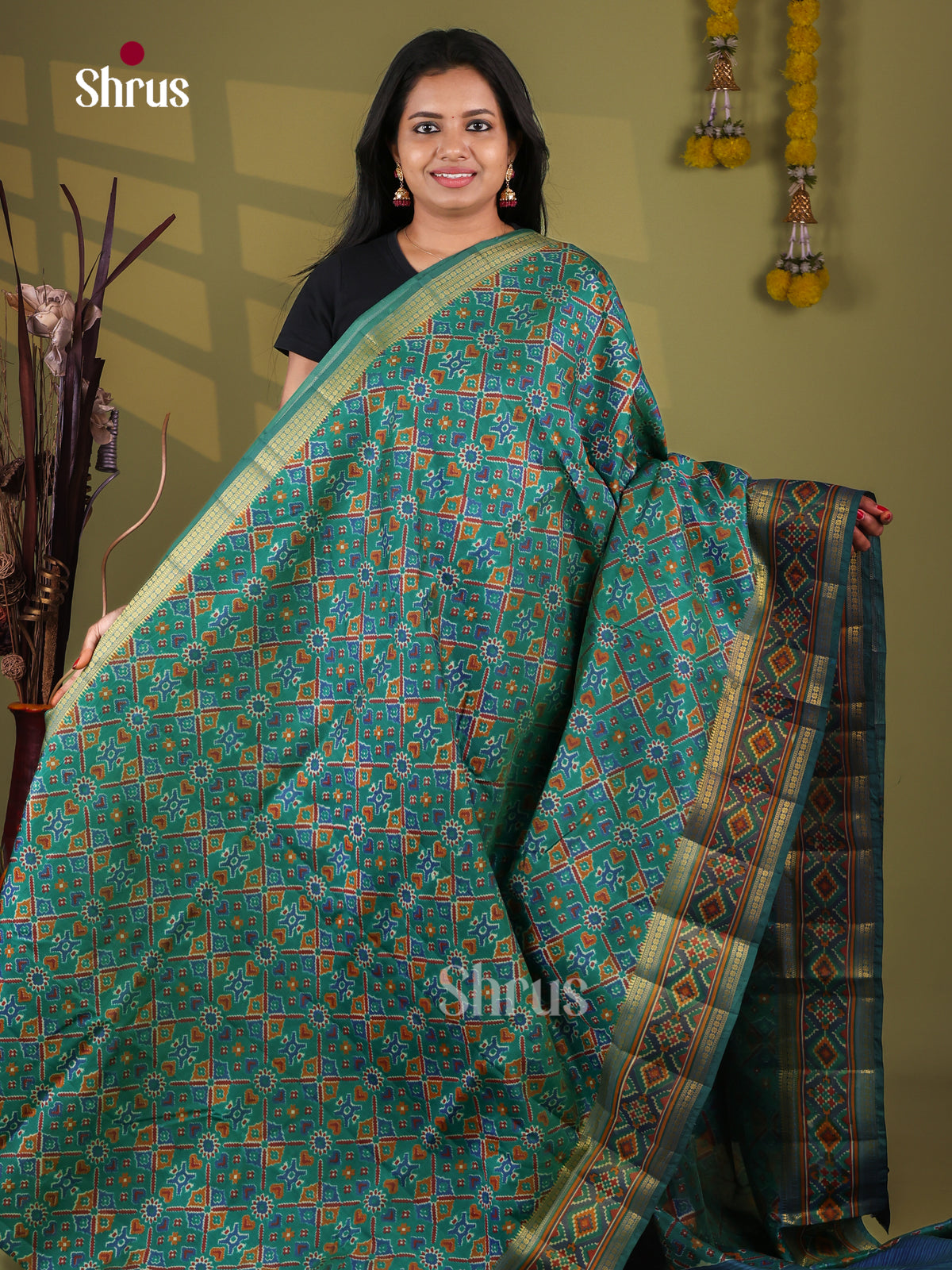 Semi Patola Saree - EJ09381