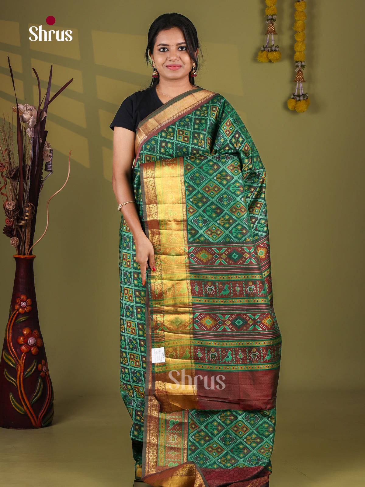 Semi Patola Saree - EJ09382
