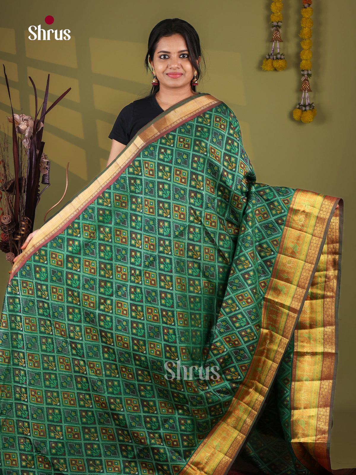 Semi Patola Saree - EJ09382