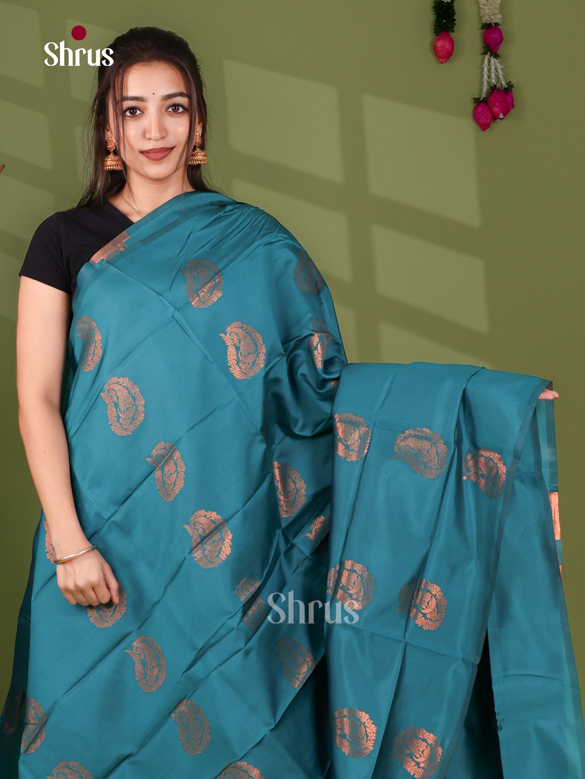 Semi Softsilk Saree - EJ09386