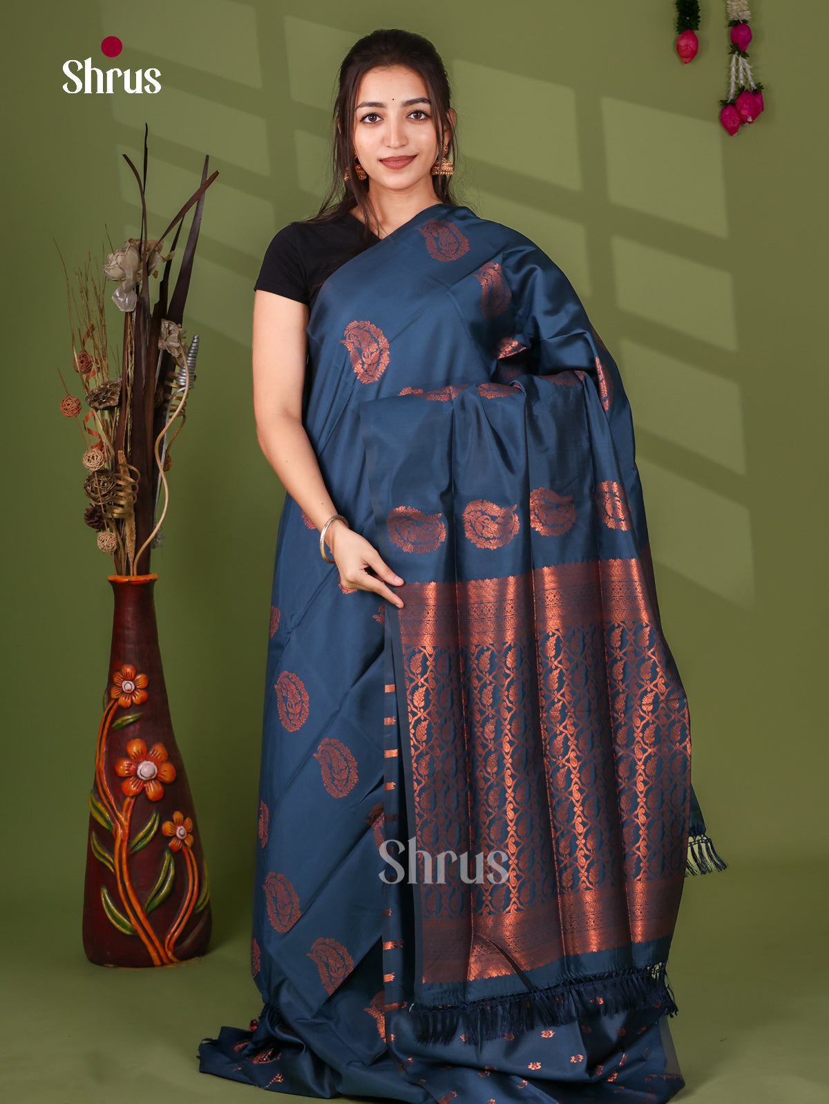 Semi Softsilk Saree - EJ09389