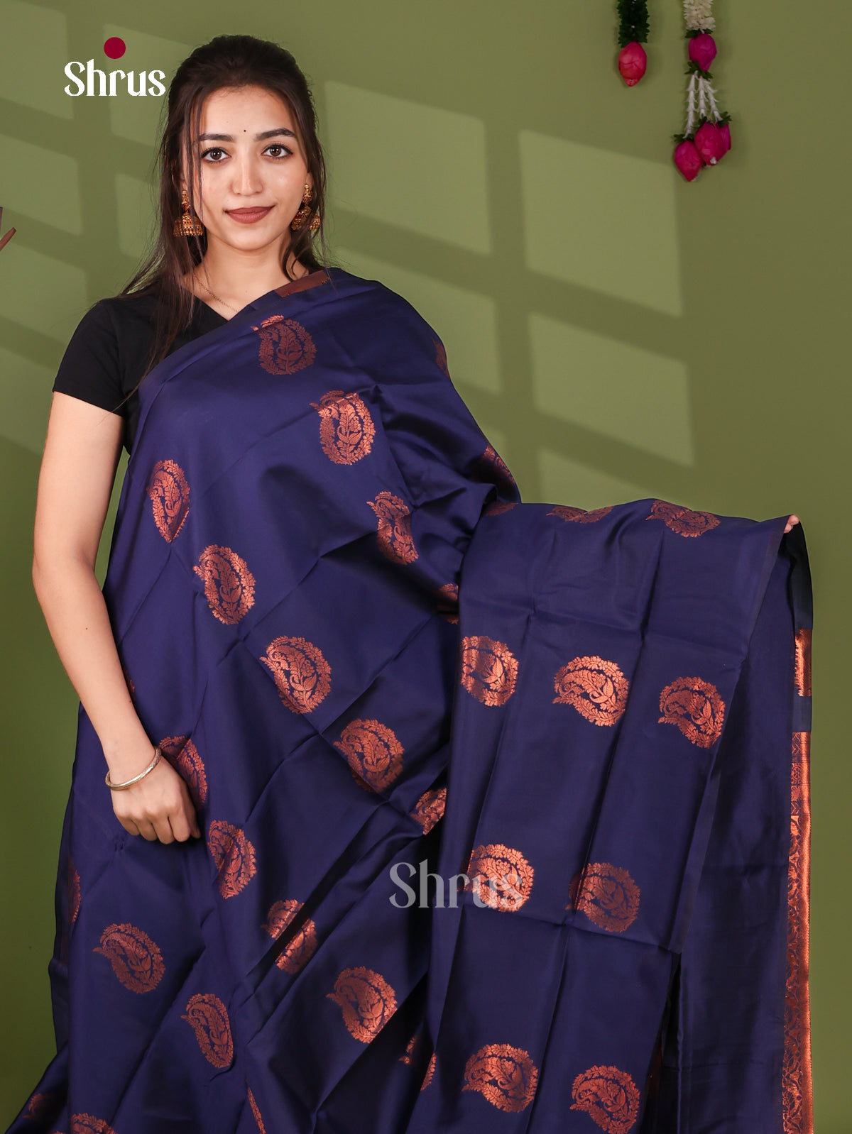 Semi Softsilk Saree - EJ09390