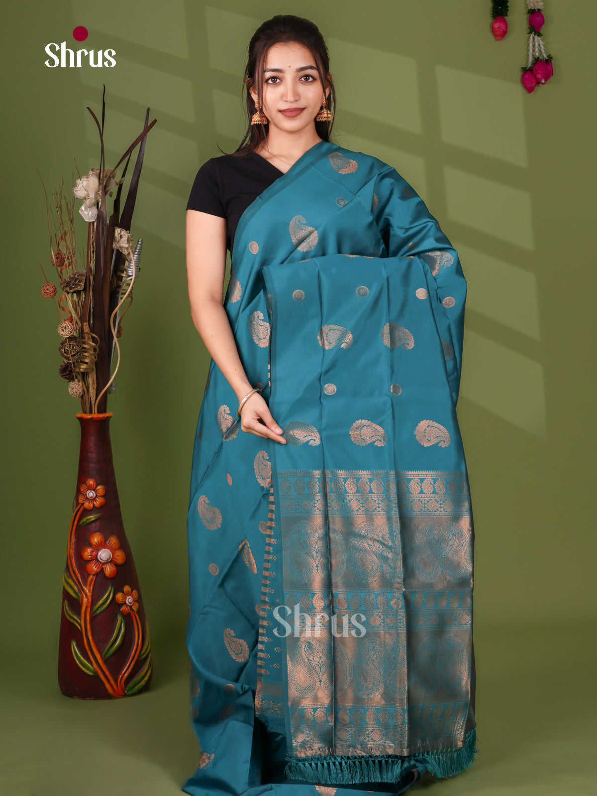 Semi Softsilk Saree - EJ09396