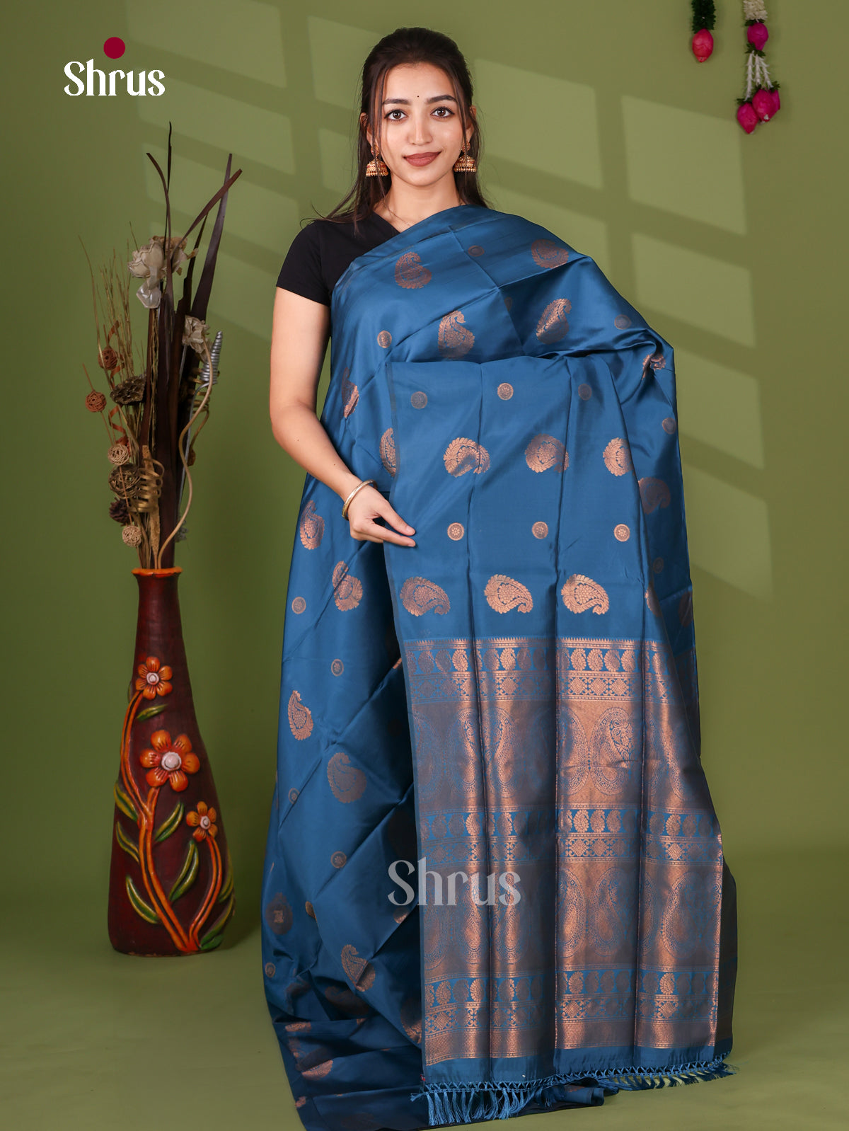 Semi Softsilk Saree - EJ09403