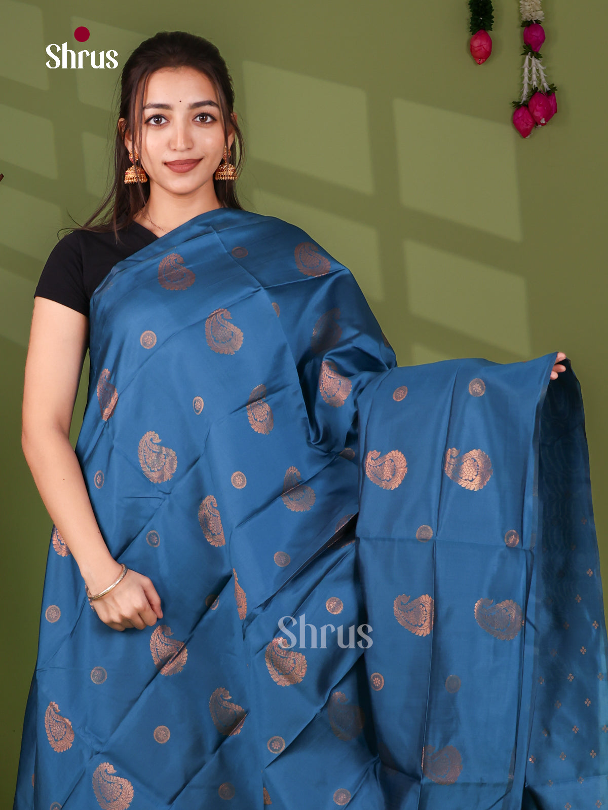 Semi Softsilk Saree - EJ09403