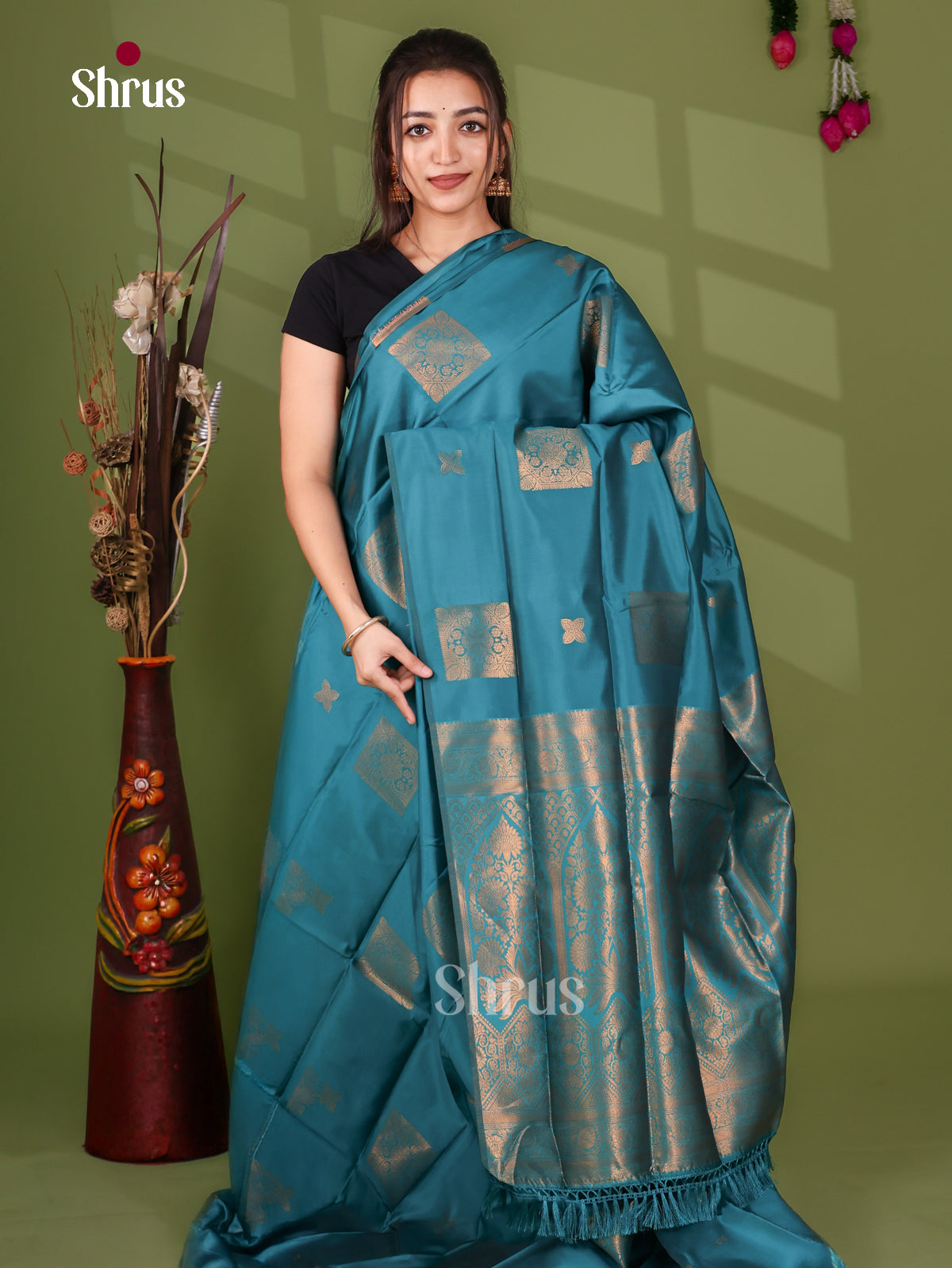 Semi Softsilk Saree - EJ09414