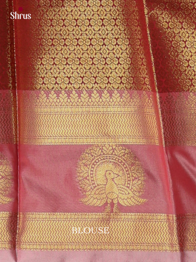 Semi Kanchipuram Saree - EJ09427