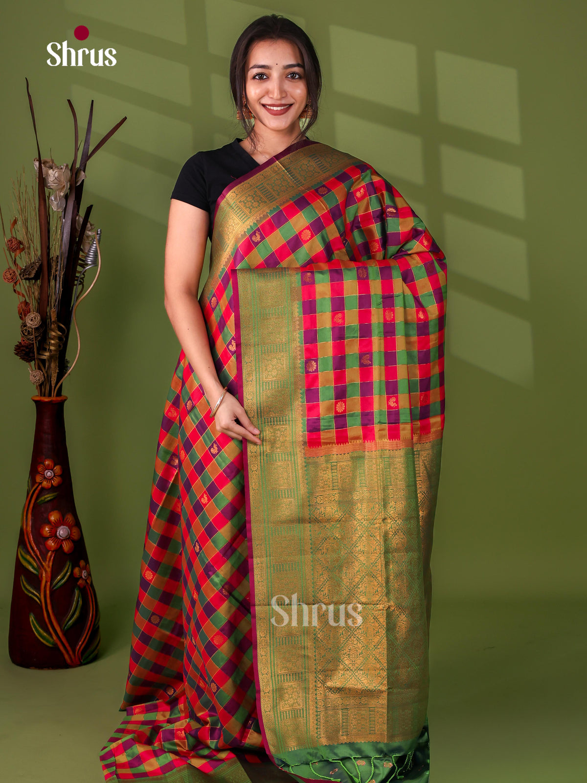 Semi Softsilk Saree - EJ10066