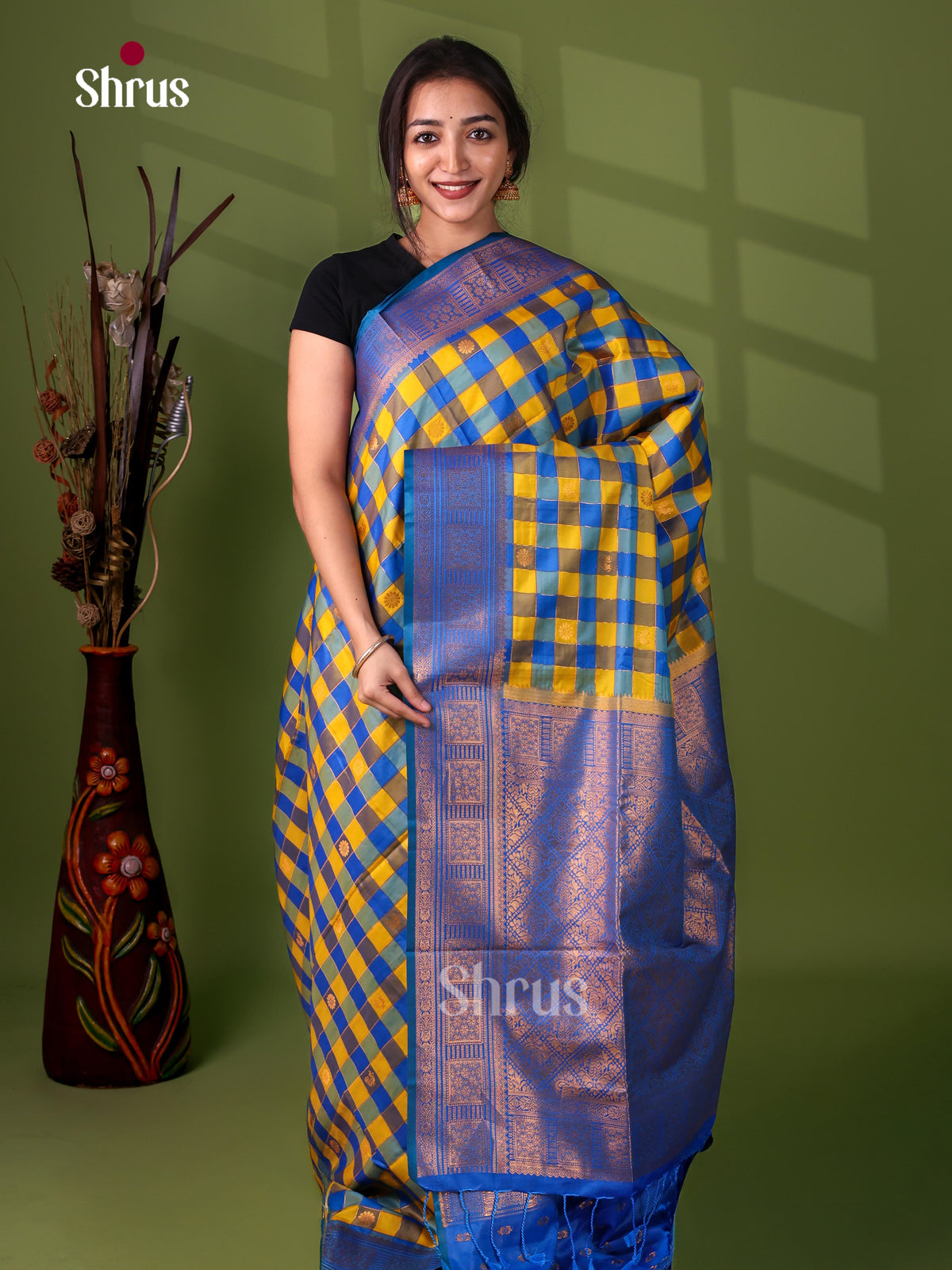 Semi Softsilk Saree - EJ10068