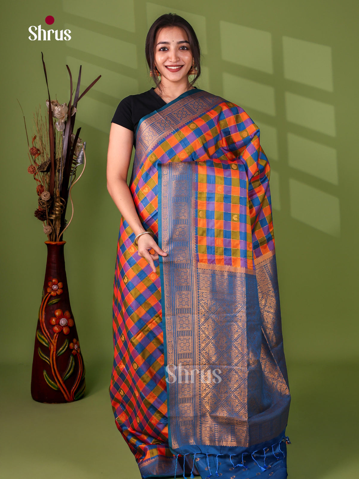 Semi Softsilk Saree - EJ10069