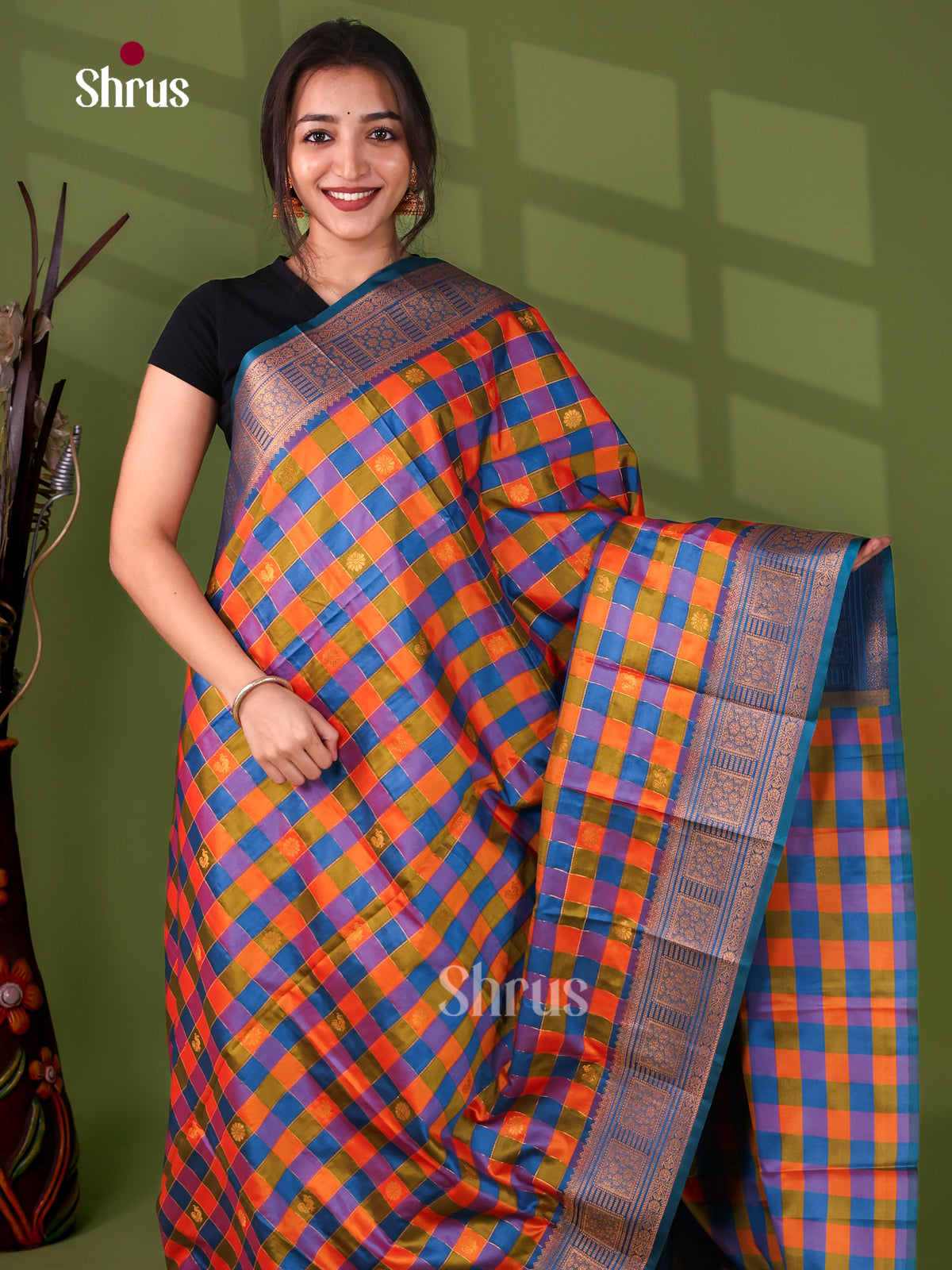 Semi Softsilk Saree - EJ10069
