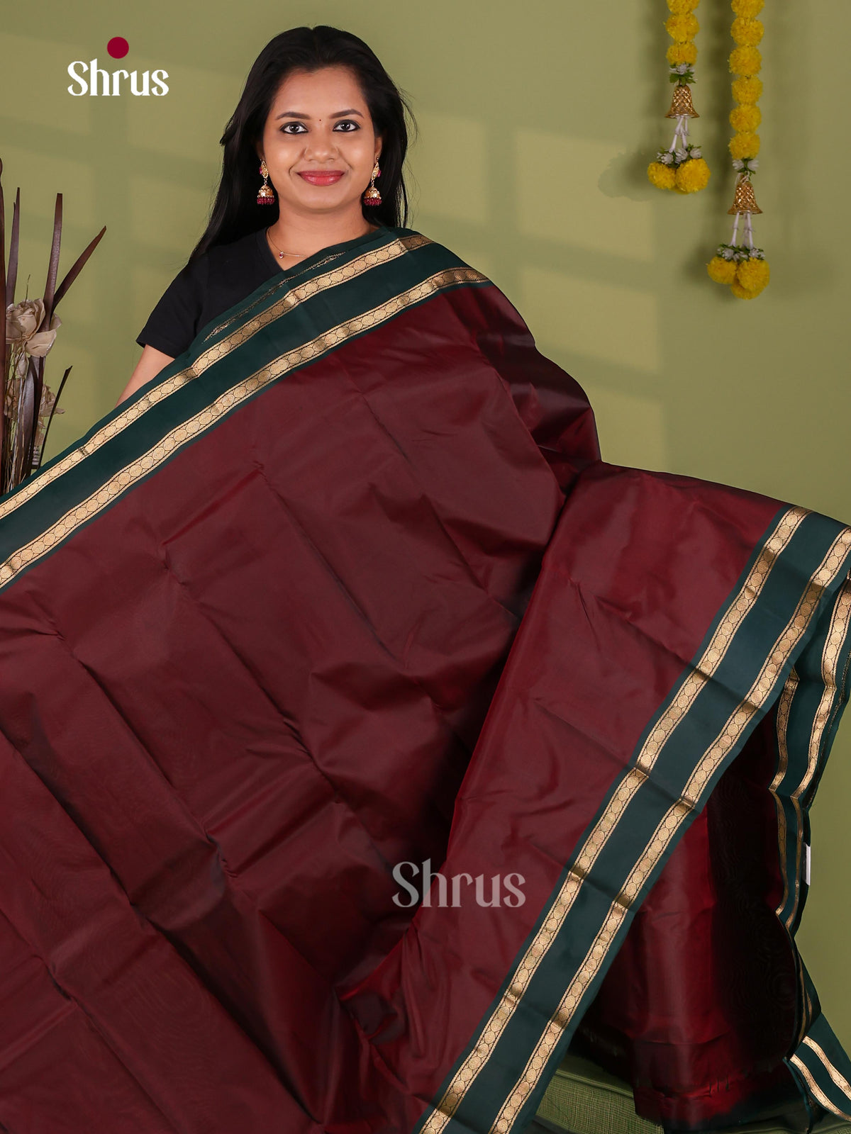 Kanchipuram-halfpure Saree - EJ10200