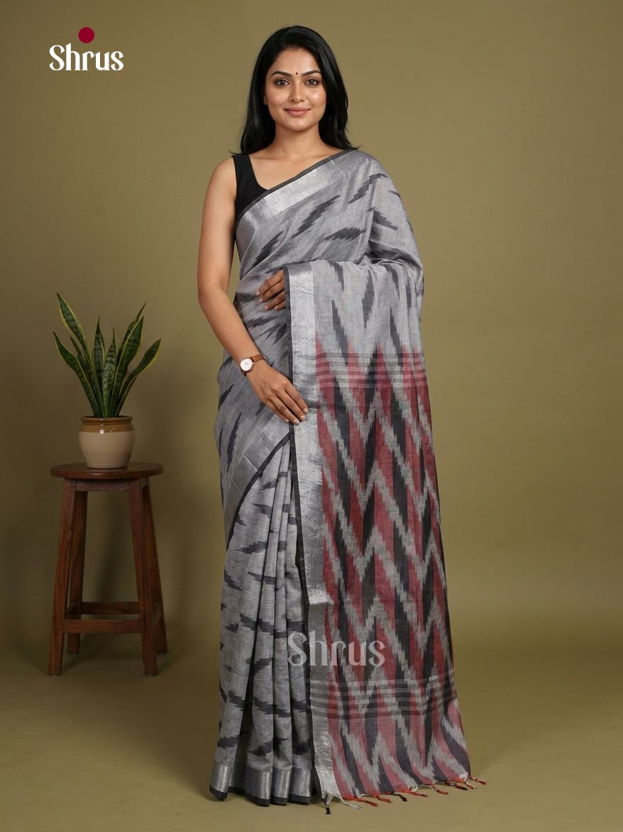 Semi Ikkat Saree - EJ10293