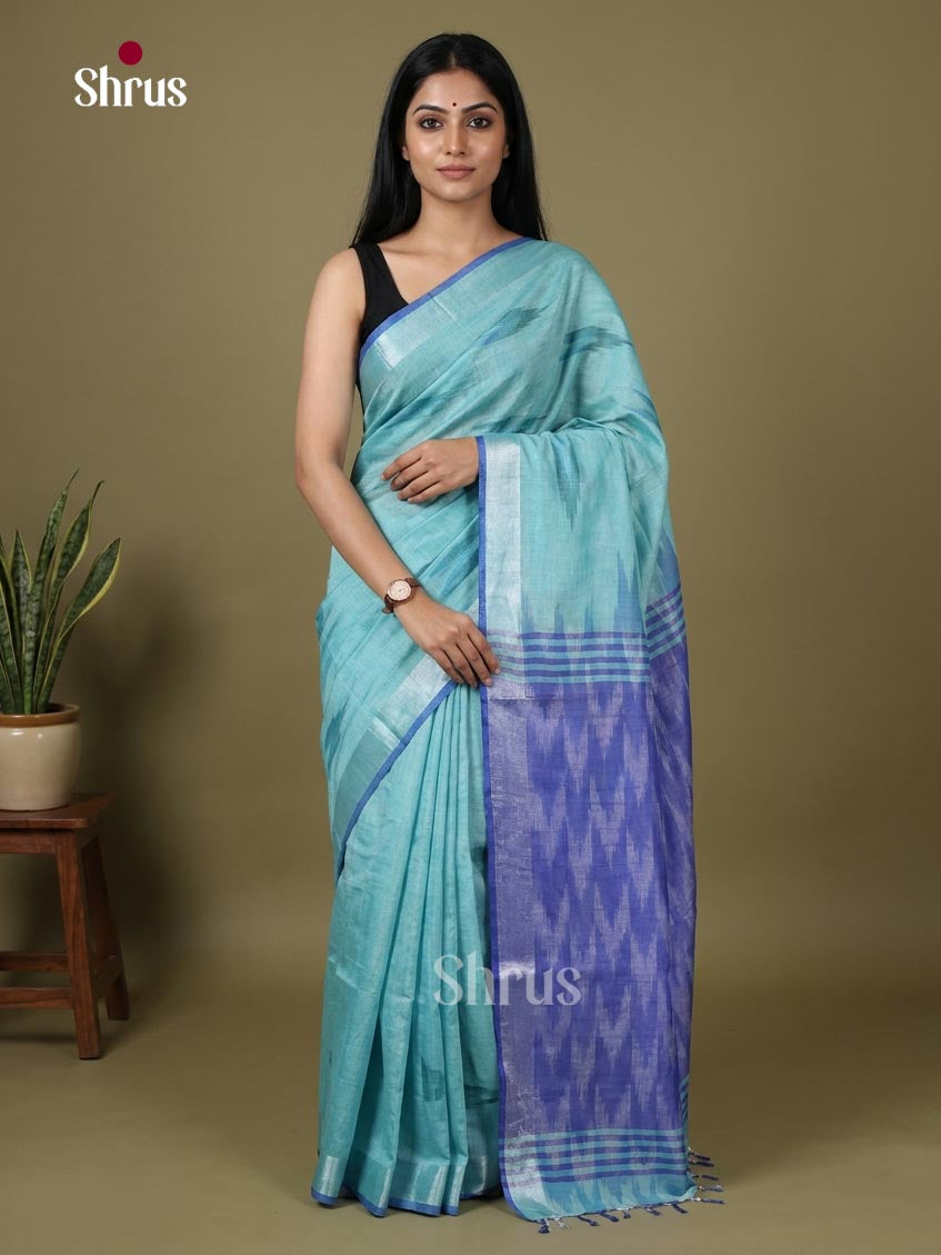 Semi Ikkat Saree - EJ10297