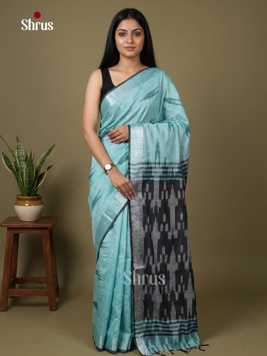 Semi Ikkat Saree - EJ10315