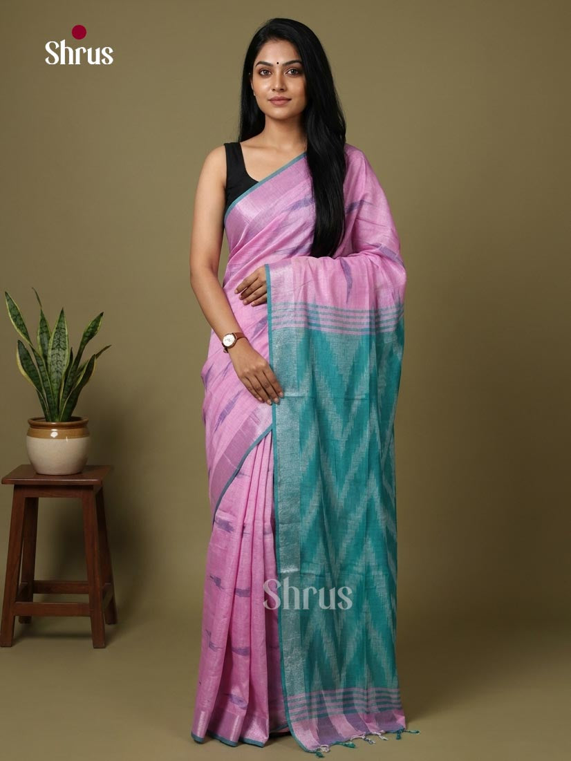Semi Ikkat Saree - EJ10327
