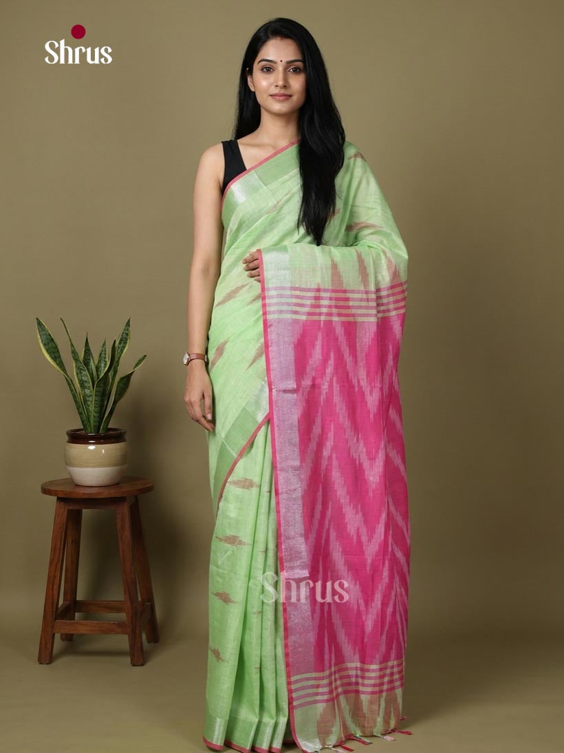 Semi Ikkat Saree - EJ10332
