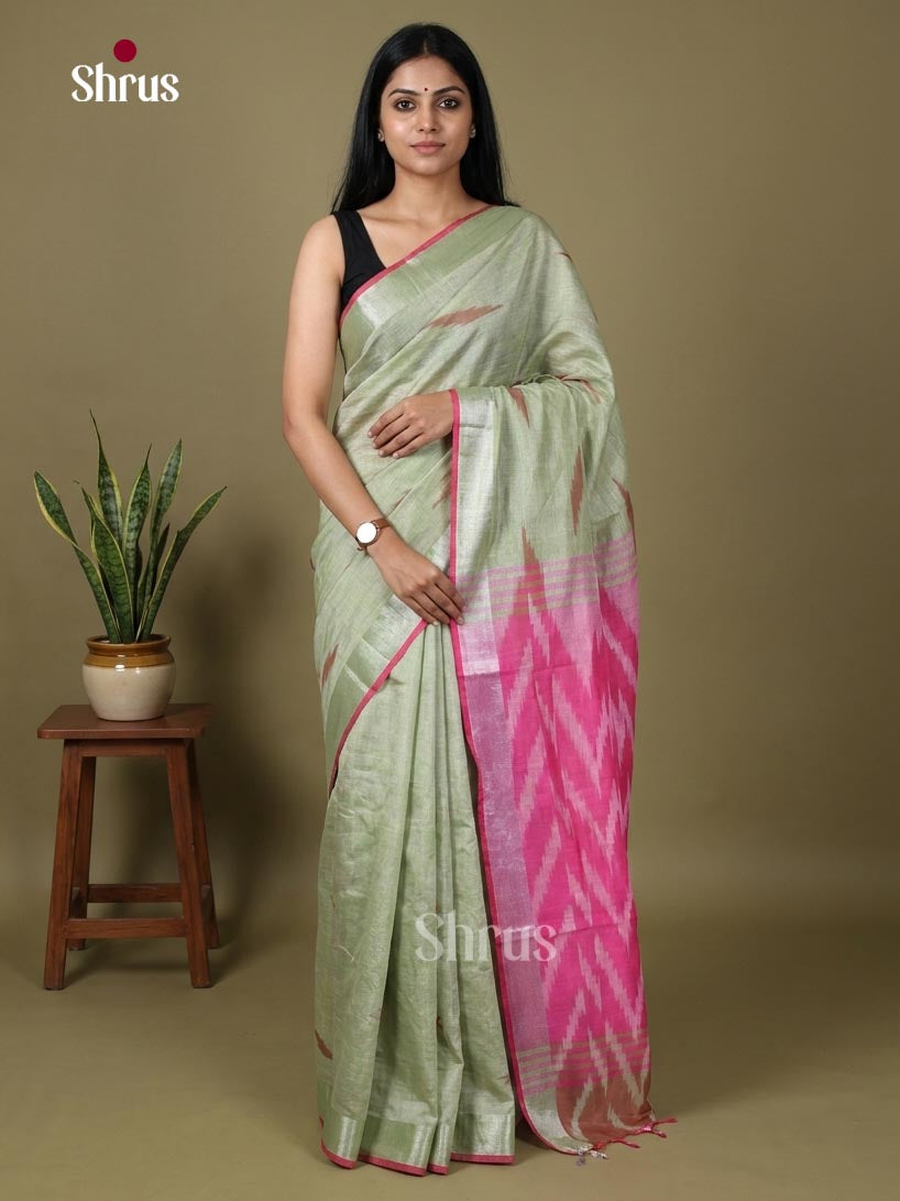 Semi Ikkat Saree - EJ10333