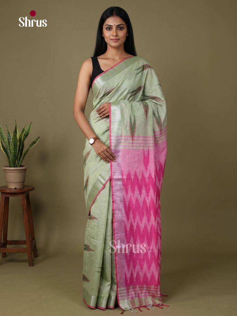 Semi Ikkat Saree - EJ10334