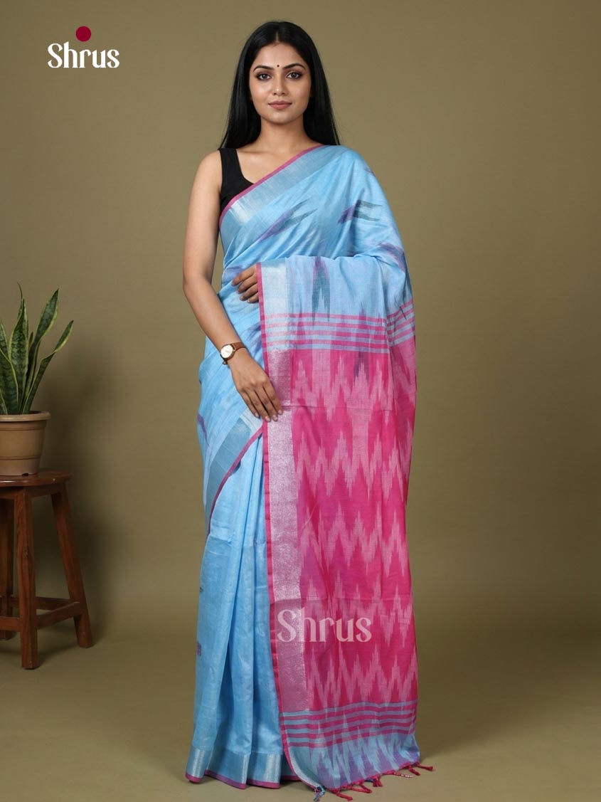 Semi Ikkat Saree - EJ10338