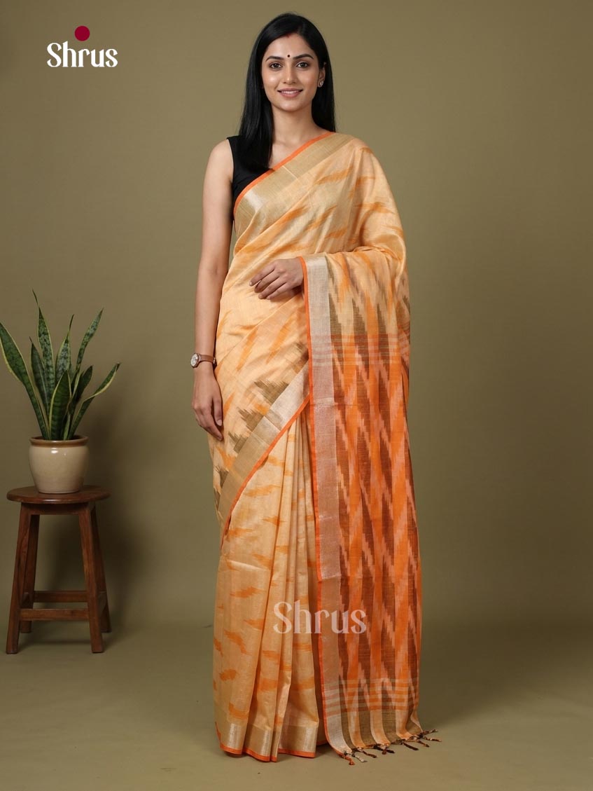 Semi Ikkat Saree - EJ10339