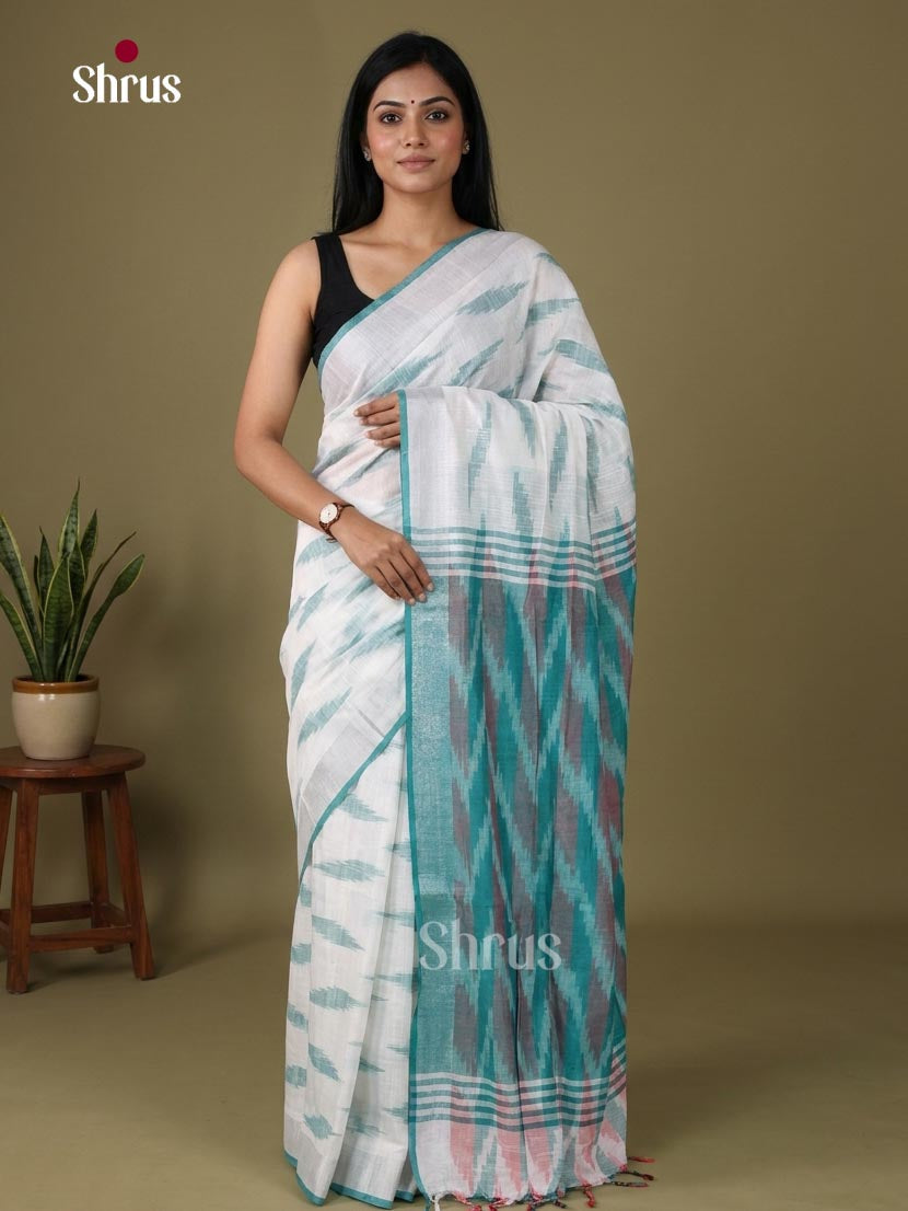 Semi Ikkat Saree - EJ10344