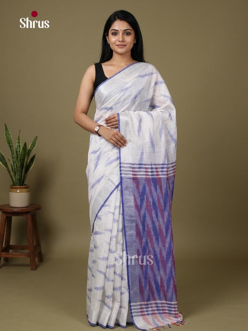 Semi Ikkat Saree - EJ10345