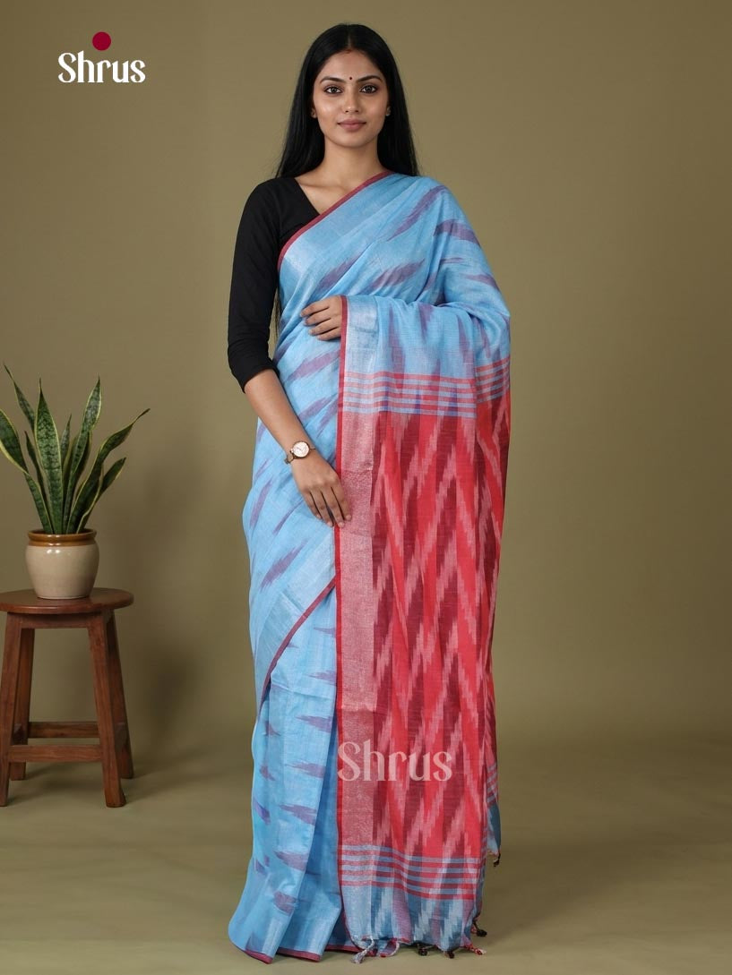 Semi Ikkat Saree - EJ10350