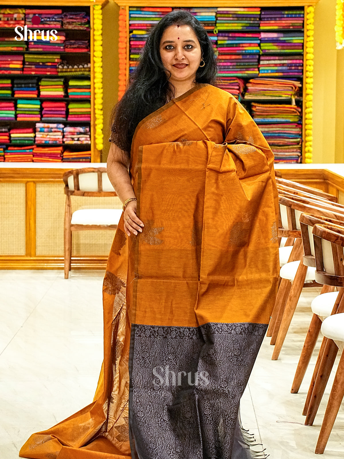 Semi Silkcotton Saree - EJ10364