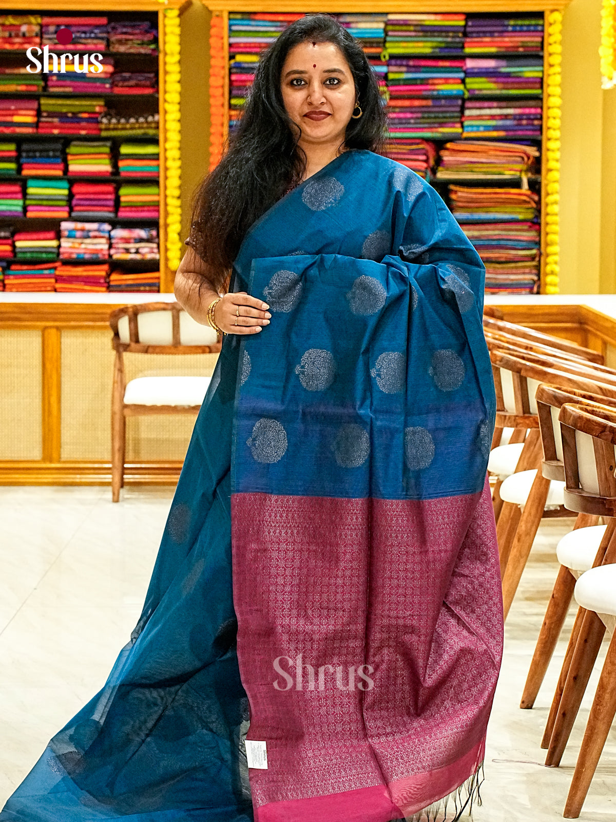 Semi Silkcotton Saree - EJ10368