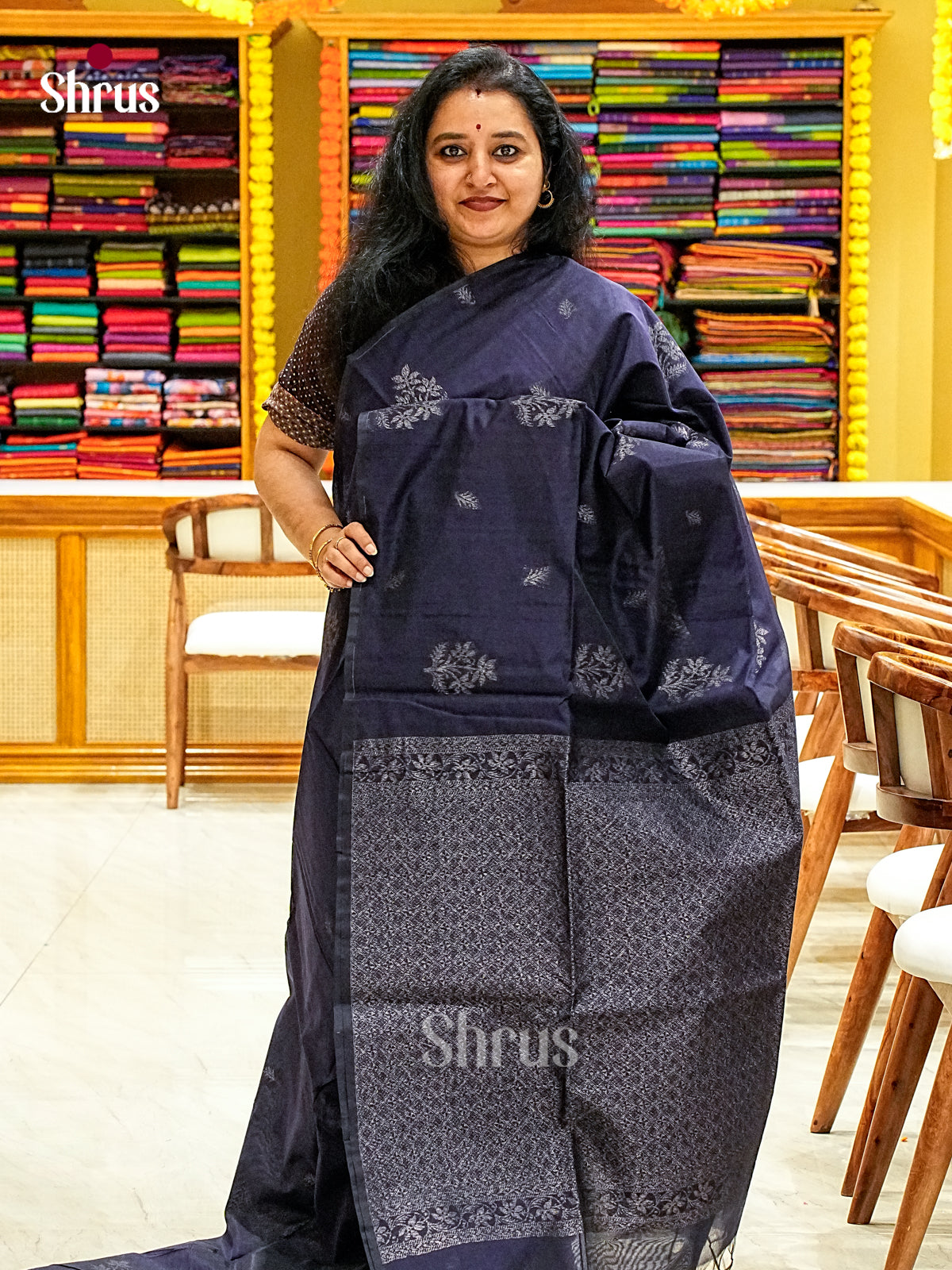 Semi Silkcotton Saree - EJ10371