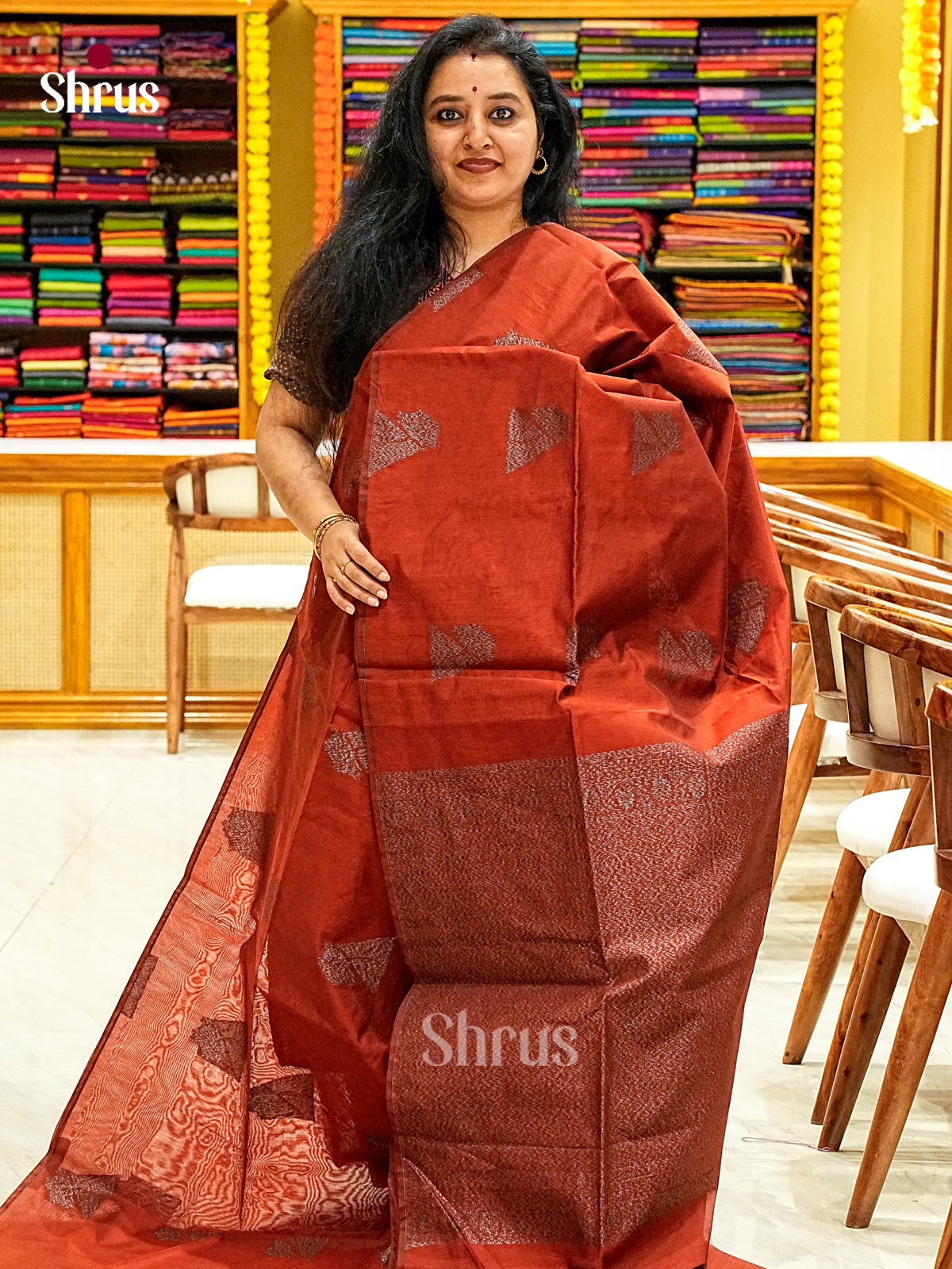 Semi Silkcotton Saree - EJ10374