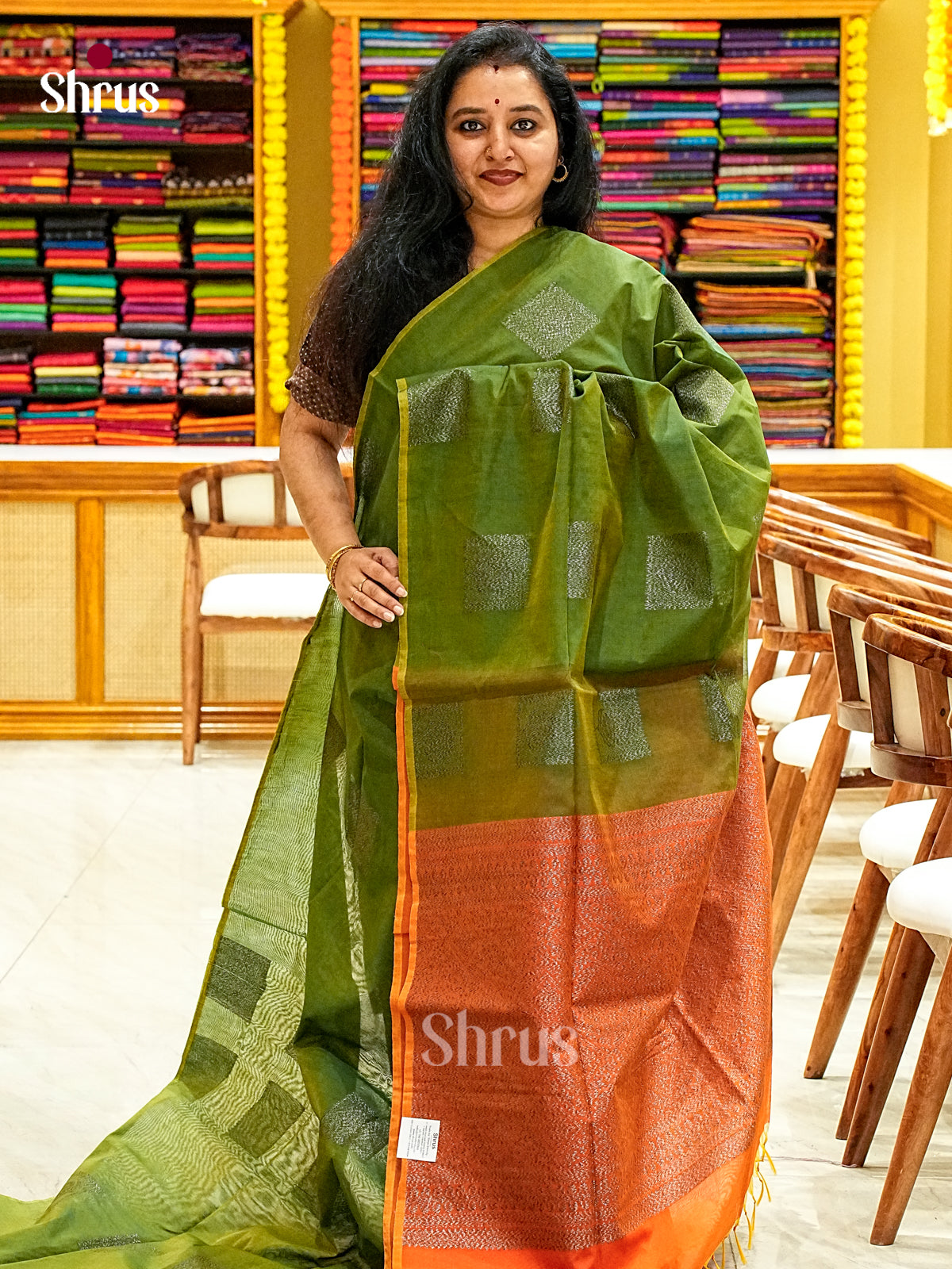 Semi Silkcotton Saree - EJ10376