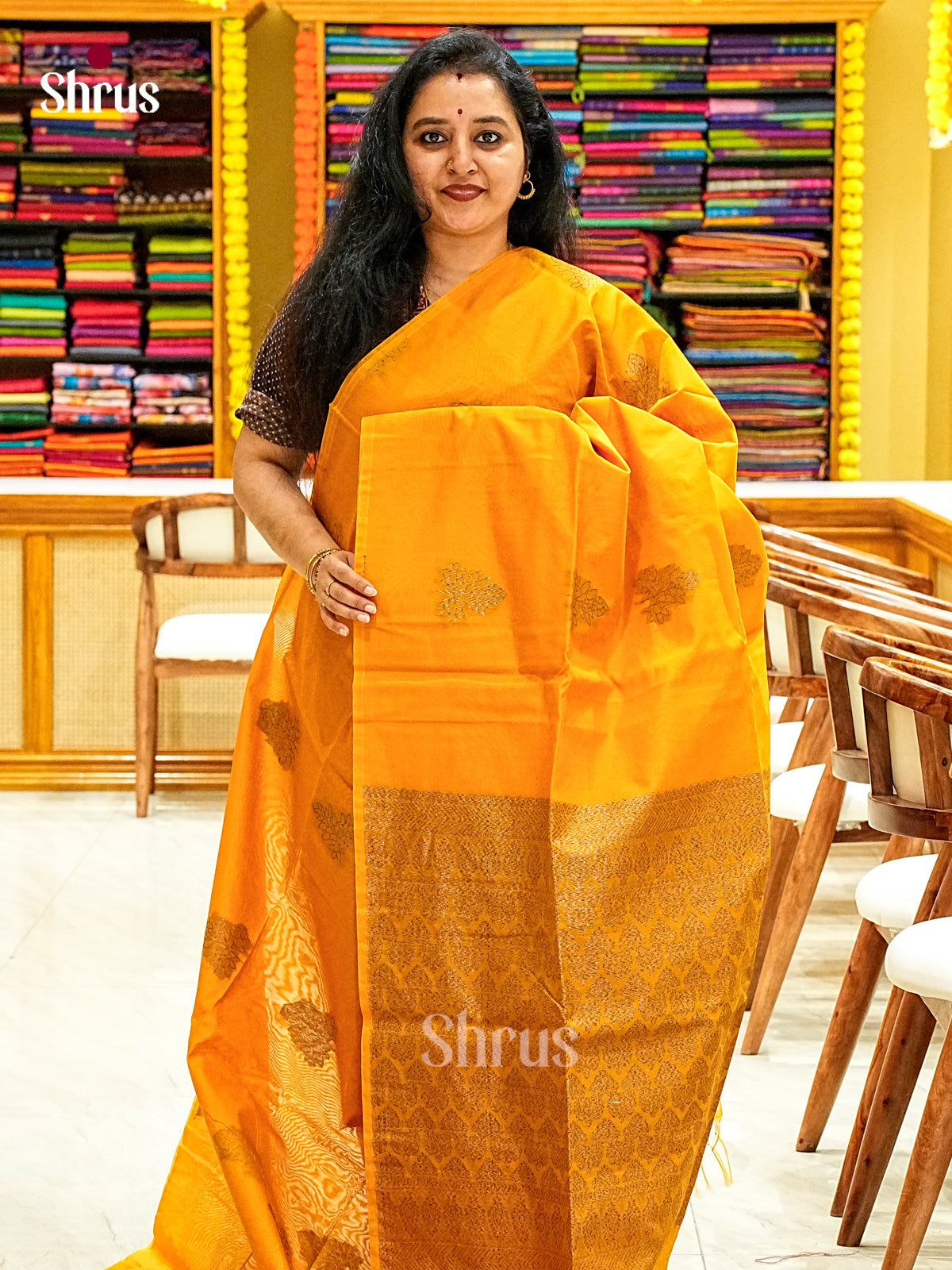 Semi Silkcotton Saree - EJ10389