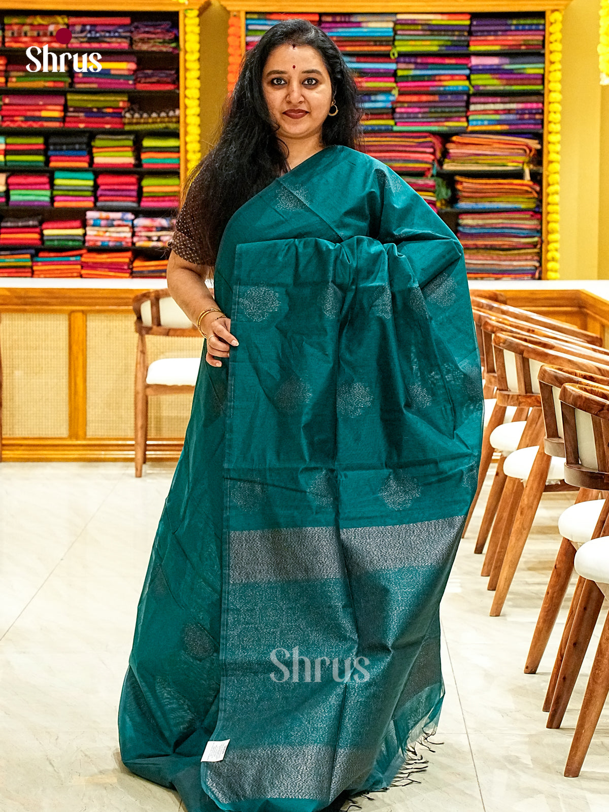 Semi Silkcotton Saree - EJ10390
