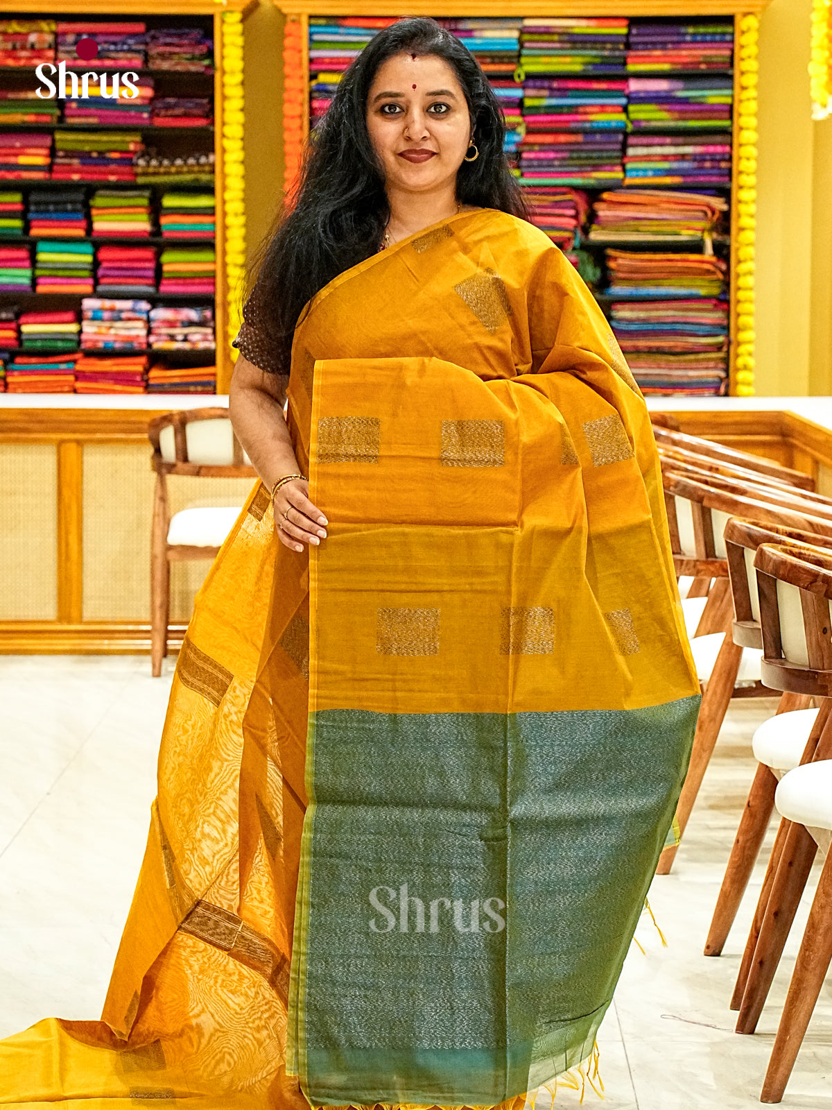 Semi Silkcotton Saree - EJ10407
